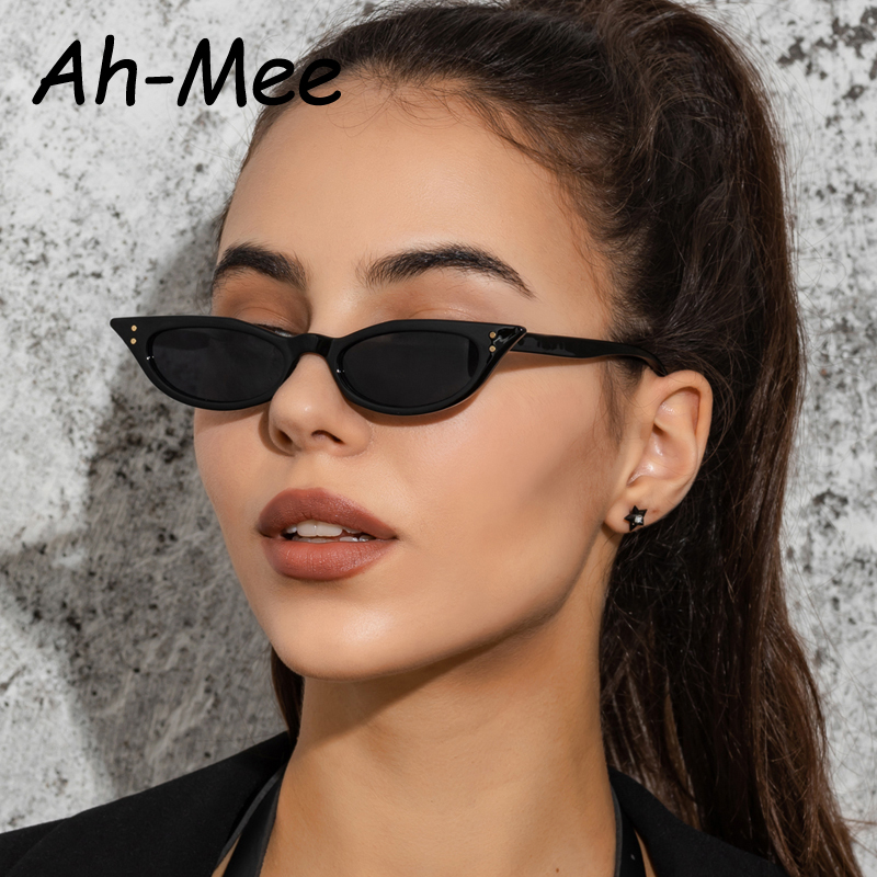 Streetwear Brand Cat - Маленькие солнцезащитные очки «кошачий глаз», женские