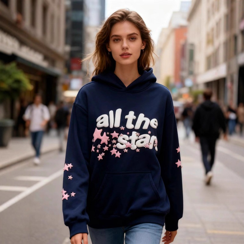 Streetwear Brand Drops - Новая толстовка с буквенным принтом и