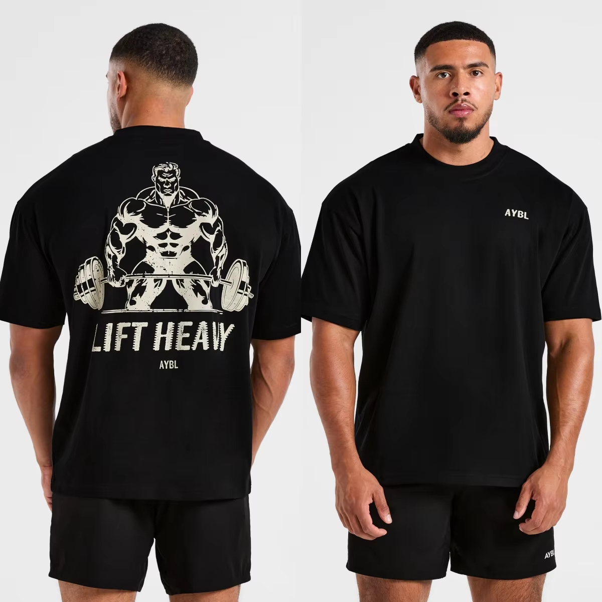 Streetwear Brand Best - Лучшая футболка с классическим логотипом GYM,