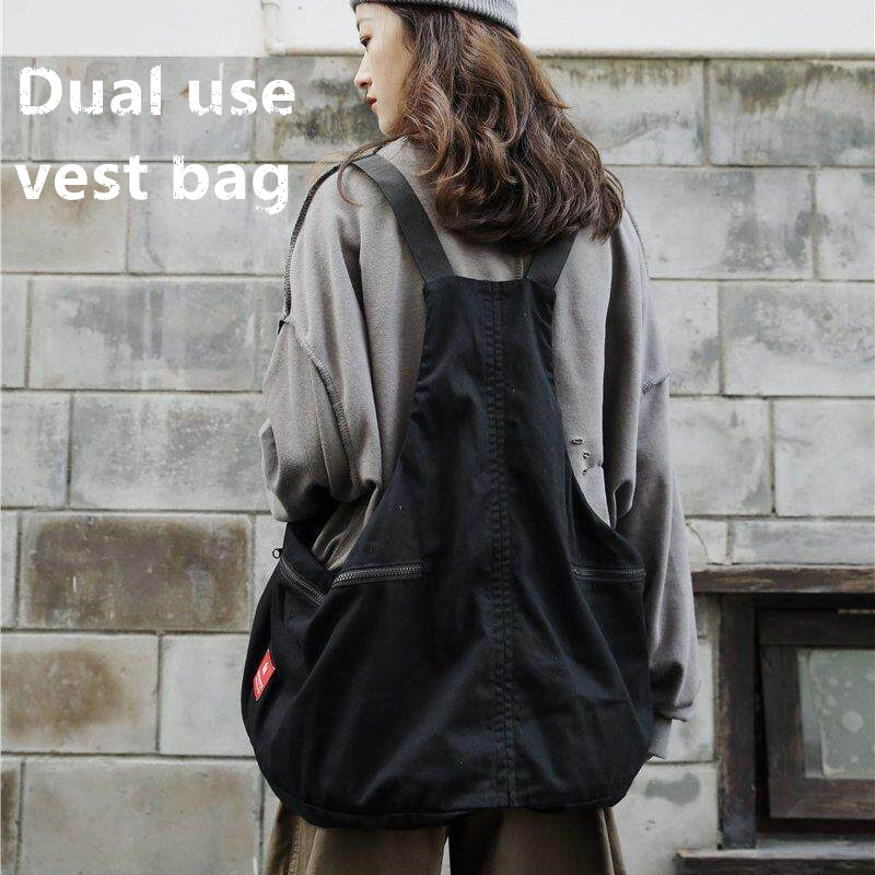 Streetwear Brand Backpack - Рюкзак-трансформер в стиле жилета, оригинальная модная