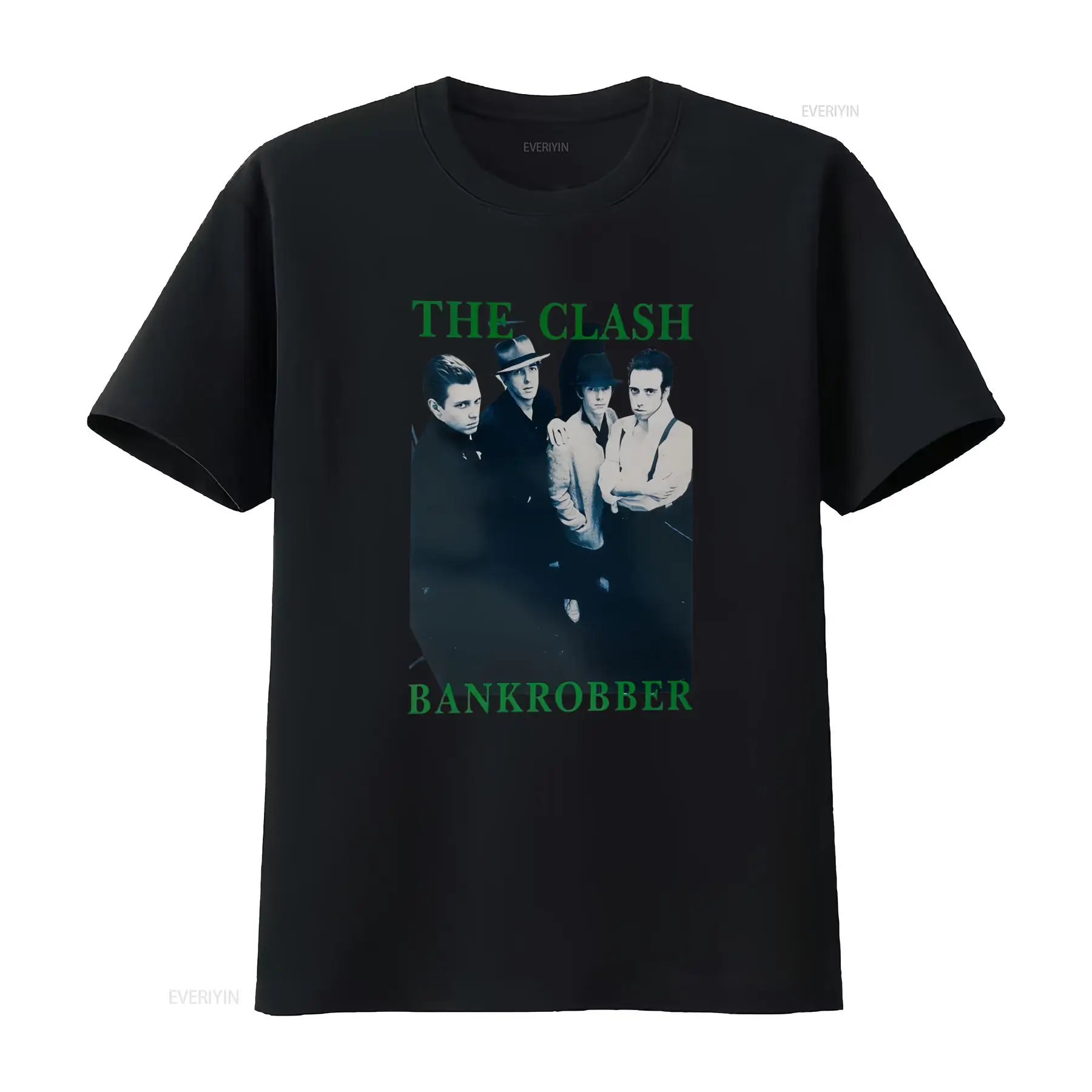 Streetwear Brand In Uk - Мужская футболка The Clash 'Bankrobber' в