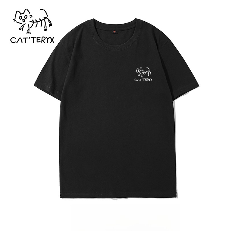 CAT TERYX футболка с короткими – обзор и цена Streetwear Brand Cat