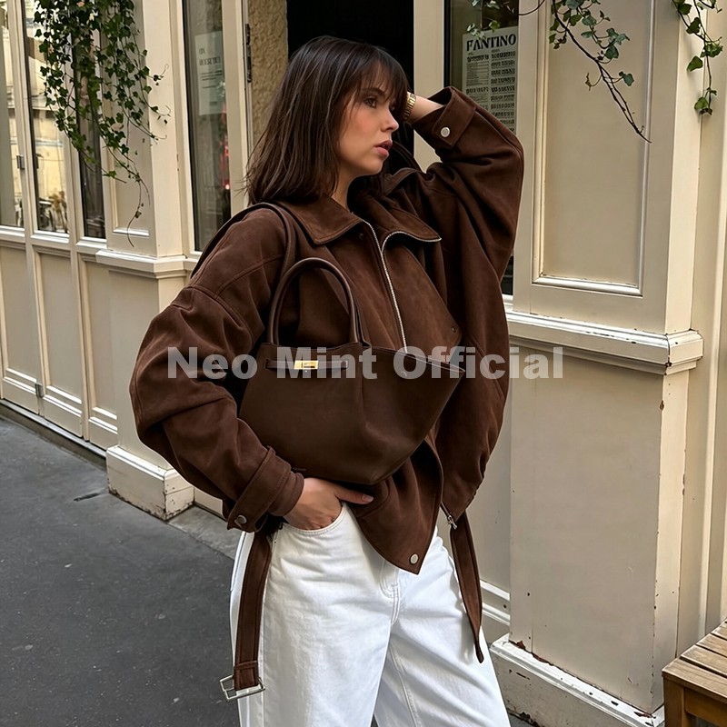Новая осенняя коричневая замше – обзор и цена Streetwear Brand Fashion