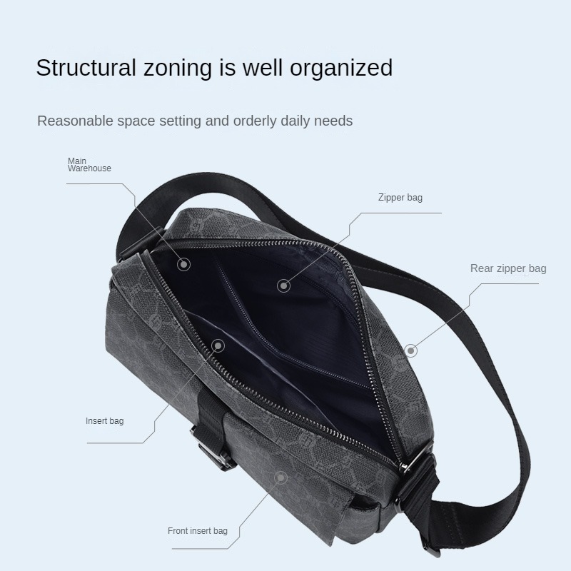 Мужская сумка через плечо GOLF – обзор и цена Streetwear Brand Backpack