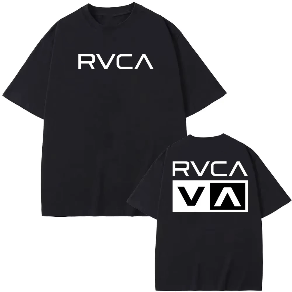 Футболка RVCA, черная, летняя, – обзор и цена Streetwear Brand Fashion